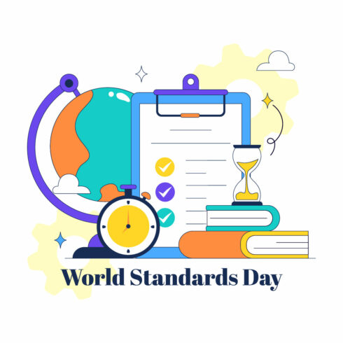 10 World Standards Day Illustration cover image.