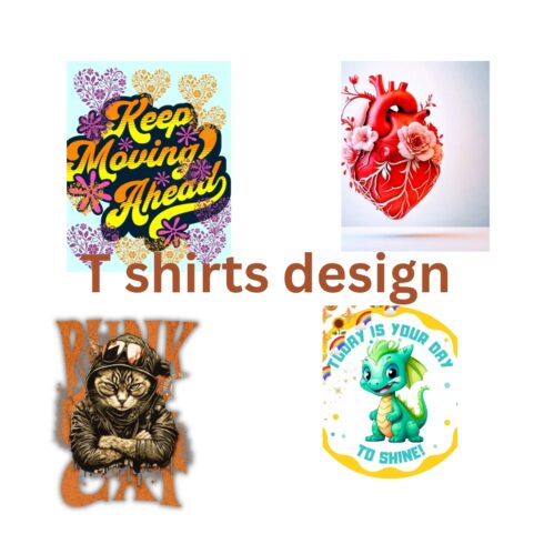 T shirts design cover image.