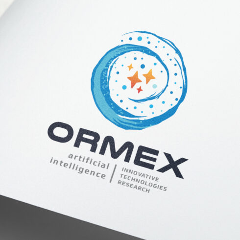 Ormex Swirl Ai Letter O Logo cover image.