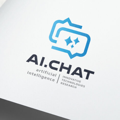 Chat Bubbles Ai Logo cover image.