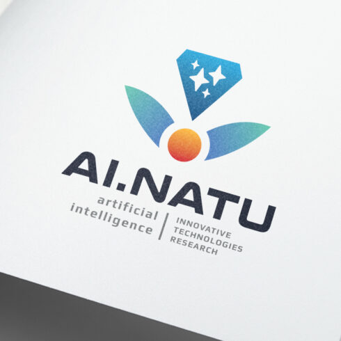 Diamond Nature Ai Technology Logo cover image.