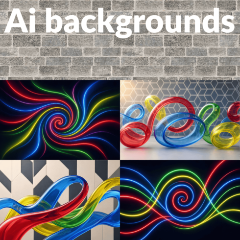 AI backgrounds cover image.