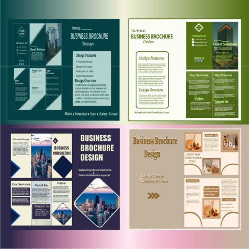 Business Brochure Design cover image.