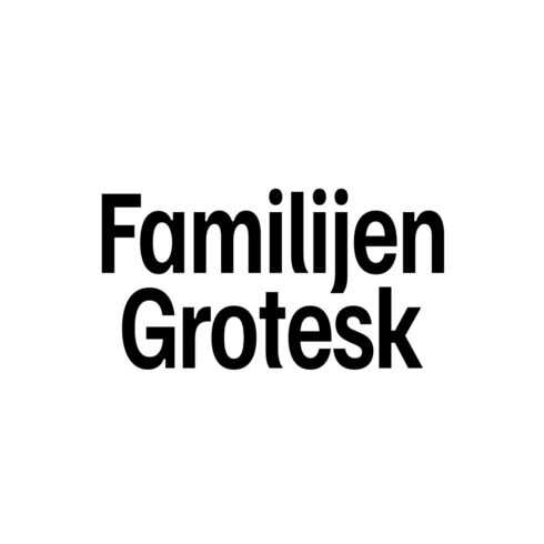Familjen Grotesk Free Font - Modern Sans Serif Typeface for Text & Display cover image.