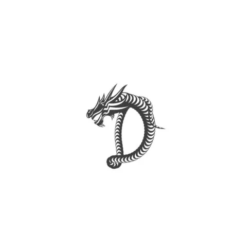 Dragon D Logo – Powerful Letter D Dragon Logo Design cover image.