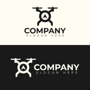 Drone Inspection Logo Design | Aerial Survey, UAV Inspection & Infrastructure Monitoring Vector cover image.