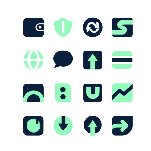 16 Modern Digital Banking Vector Line Icons cover image.