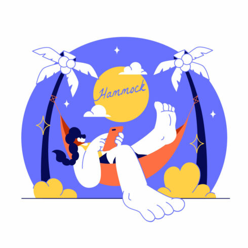 5 Hammock Vector Illustration cover image.