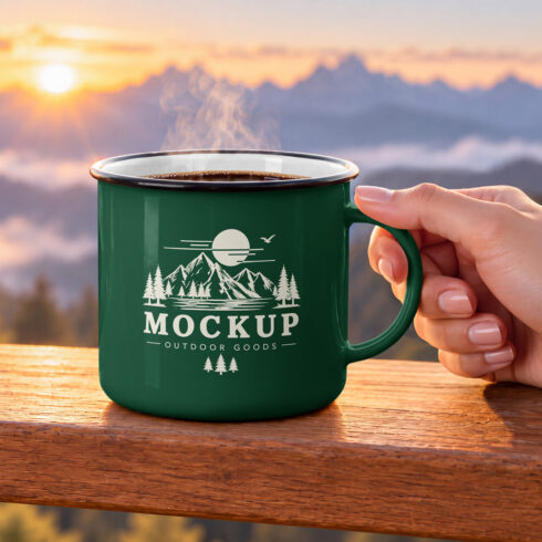 Metal Mug Mockup cover image.
