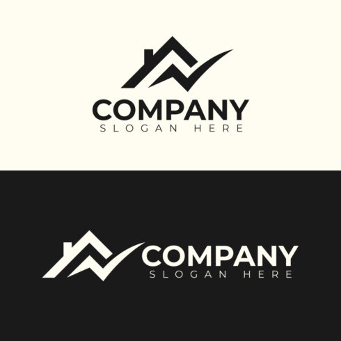 Mountain Peak Logo Design | Roofing, Real Estate, Construction & Property Vector cover image.