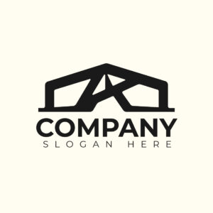 Modern Architectural Monogram Logo Design | Luxury Architecture, Construction & Real Estate Vector cover image.