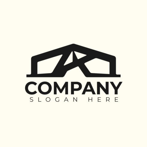 Modern Architectural Monogram Logo Design | Luxury Architecture, Construction & Real Estate Vector cover image.