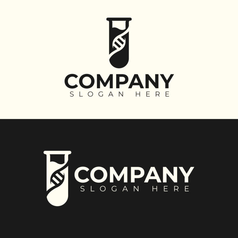 Medical Laboratory Logo Design | Diagnostic Lab, Clinical Testing & Healthcare Vector cover image.