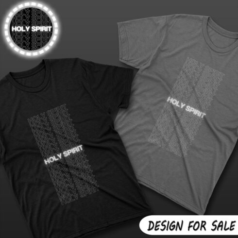 Holy Spirit Glowing Typography Design – Streetwear Graphic cover image.