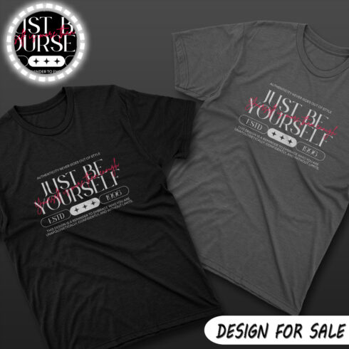 Just Be Yourself Retro Graphic Design – Aesthetic Y2K Typography cover image.