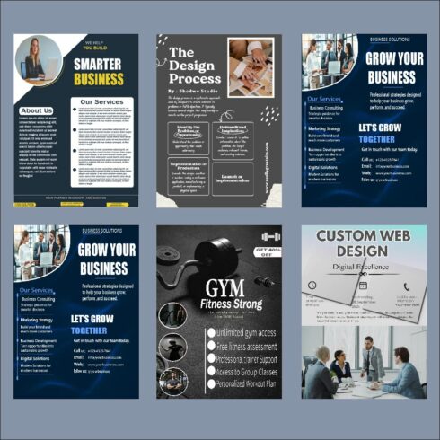 Modern Business Poster Design cover image.