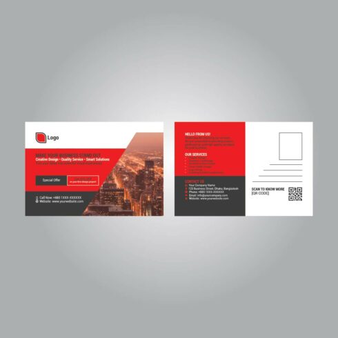 Post Card Template – Professional & Creative Design cover image.
