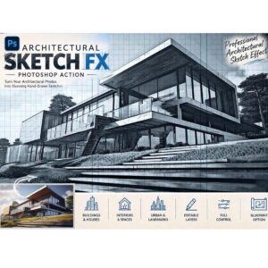 ARCHITECTURAL SKETCH FX — Ps Action cover image.