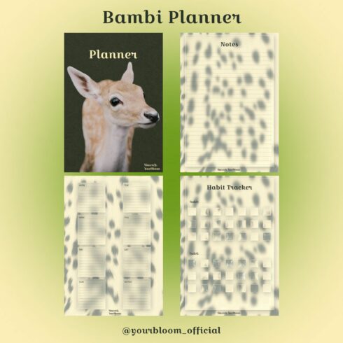 Bambi Planner cover image.