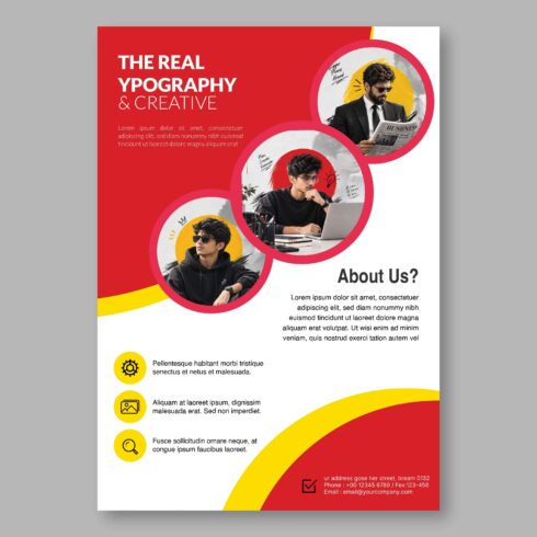 Modern Corporate Flyer cover image.