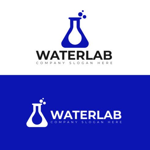 WaterLab Logo Design | Water Testing, Purification & Laboratory Vector Logo cover image.
