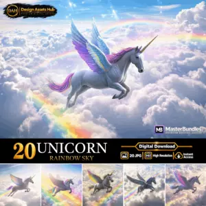 Magic Unicorn Sky Flight Complete Collection cover image.
