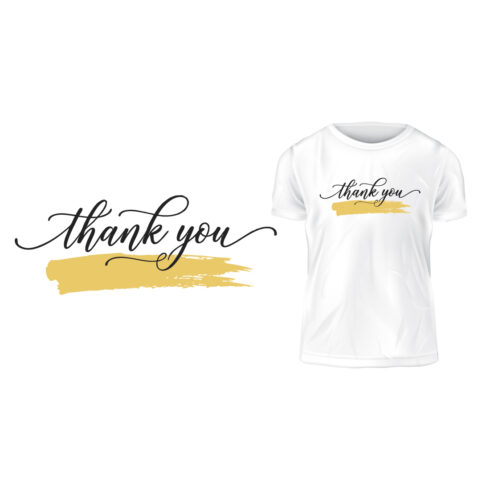 Thank You for Your Support Elegant Typography Design cover image.