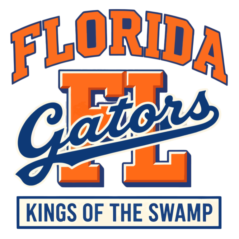 Alligator Football SVG Bundle – Vintage Sports Mascot Design cover image.