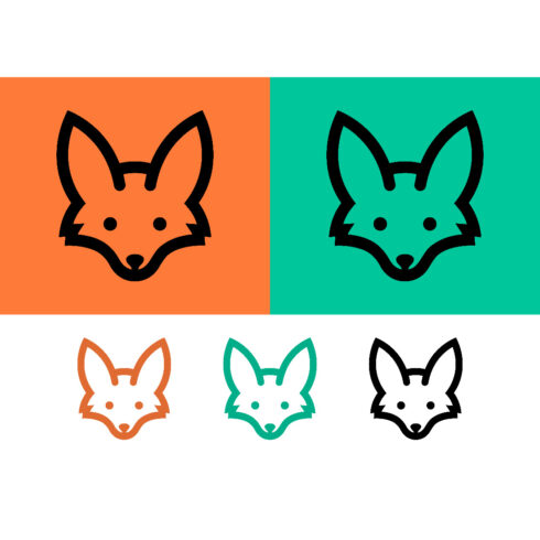 Fox logo head in orange and teal cover image.