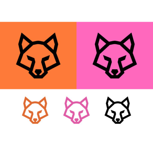 Angular fox head logo orange and pink cover image.