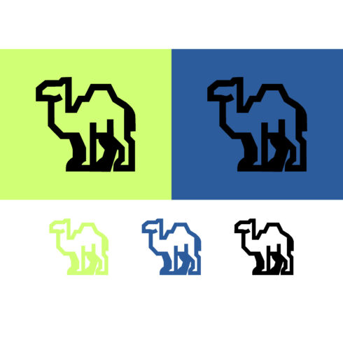 Camel geometric black and green logo cover image.