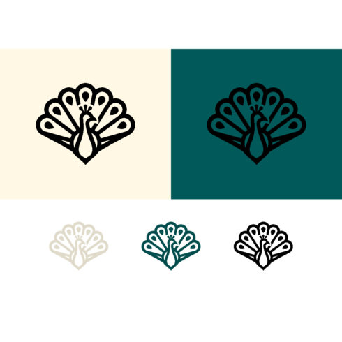 Peacock logo on cream and teal backgrounds cover image.