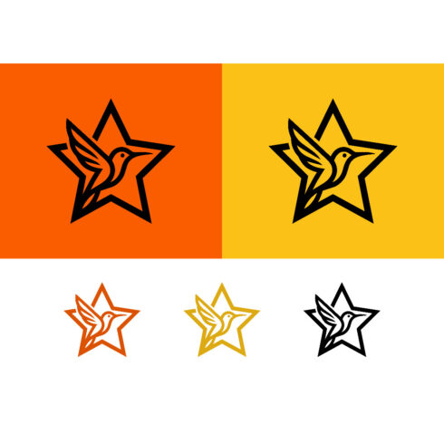 Hummingbird star logo on orange and yellow backgrounds cover image.