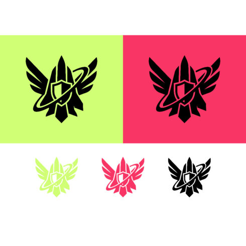 Winged shield emblem orbit and flames logo cover image.