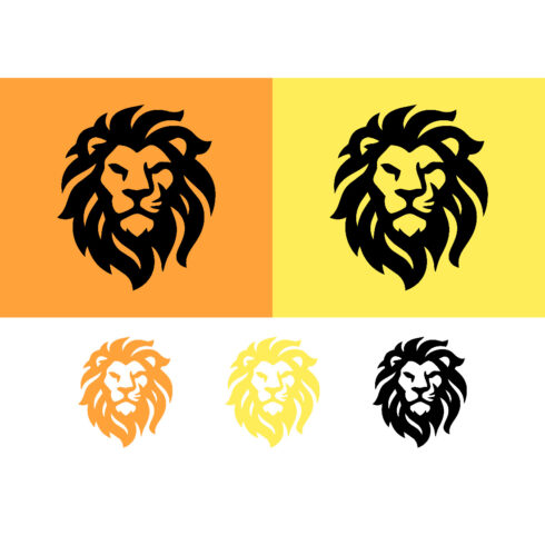 Lion head with textured mane emblem cover image.