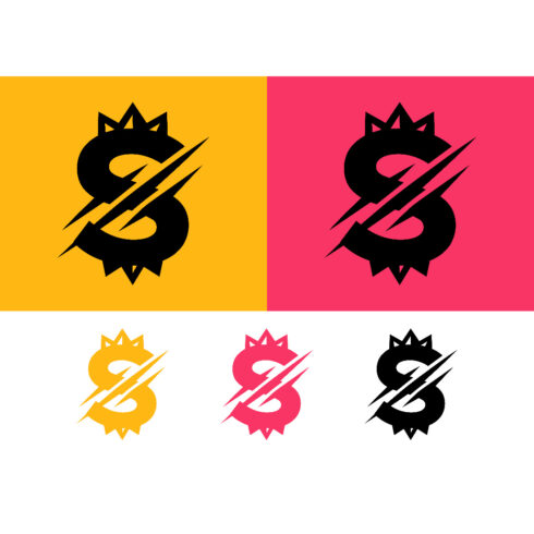 Dollar sign crown emblem graphic cover image.