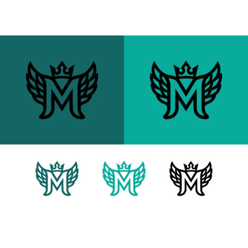 Letter M with wings and crown logo cover image.