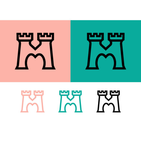 Castle towers forming letter H logo cover image.