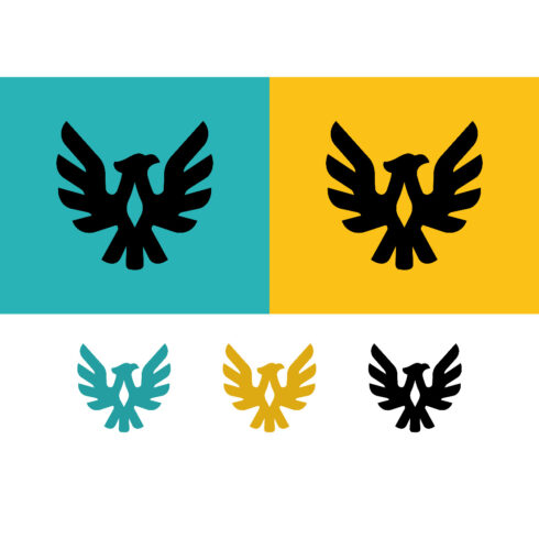 Stylized bird icon for emblem projects cover image.