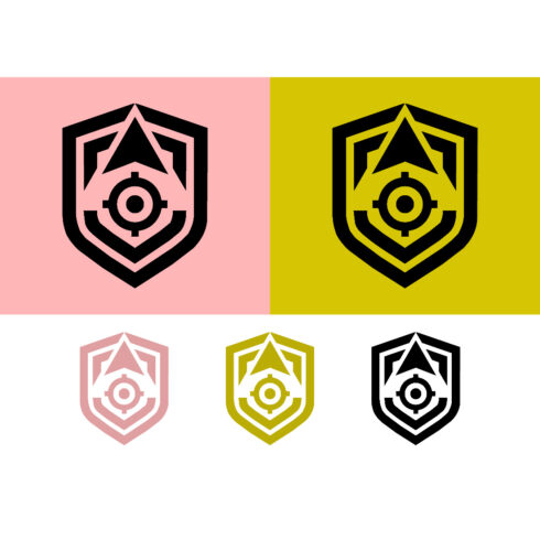Shield emblem with target and arrow elements cover image.