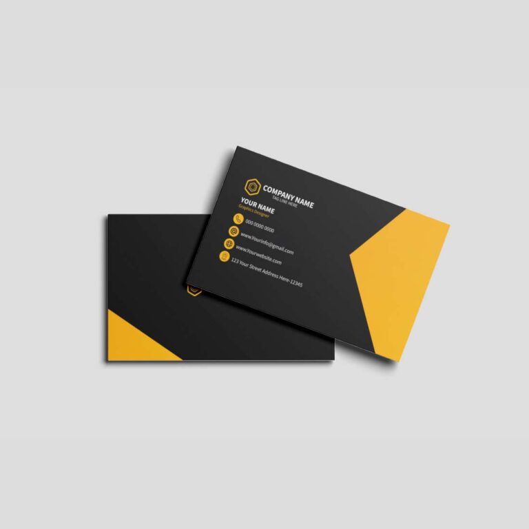 Modern black and yellow color scheme cover image.