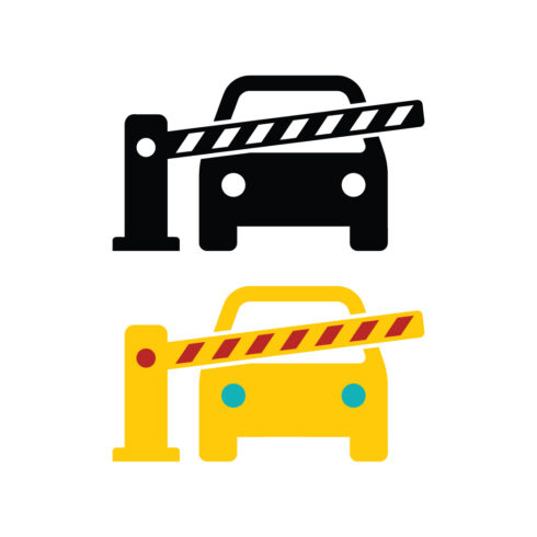Car Passing Through Security Barrier Gate cover image.