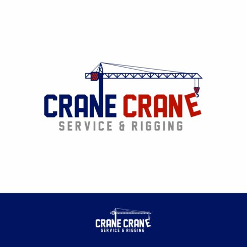 Crane Industry Logo Vector Illustration Design cover image.
