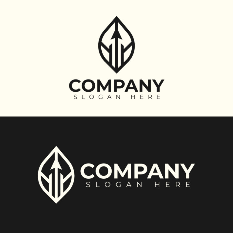 Modern Eco Growth & Finance Logo Design | Sustainable Business, Green Investment & Financial Services Vector cover image.