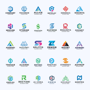 All in one letter professional logos cover image.