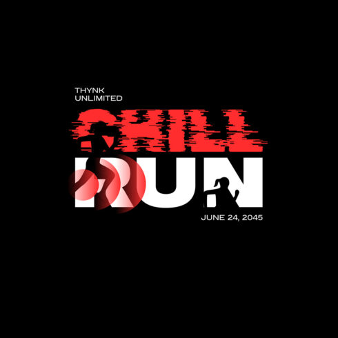 Thynk Unlimited Skill Run Graphic – Earthy Silhouette Running Club Design cover image.