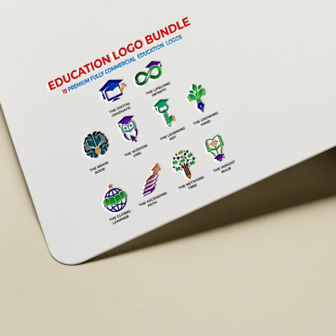 Education Logo Bundles cover image.