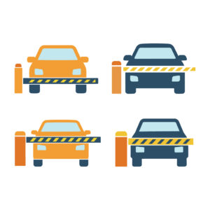 Set of Cars at Security Barriers cover image.