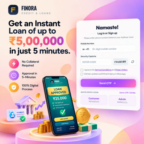Finora – Digital Lending & Loan Origination Platform cover image.