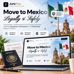 JurisFlow Legal – Premium Law Firm & Relocation Landing Page cover image.
